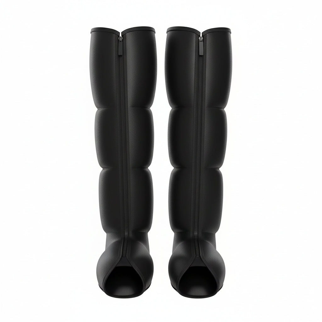Air Compression Boots Foot Leg Massager Air Pressure Pressotherapy Recovery Lymphatic Drainage Machine Physiotherapy 4 Chamber